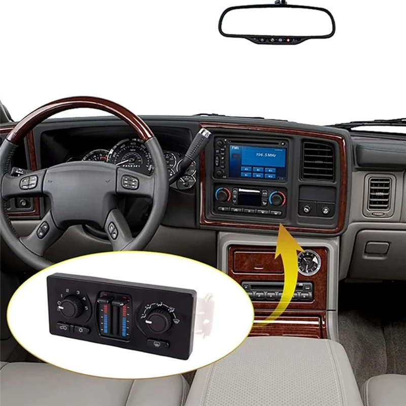 

AM-A/C Control Module Climate Control Heater Manual Air Conditioning 599-210XD For Chevy GMC Cadillac Buick 599210XD
