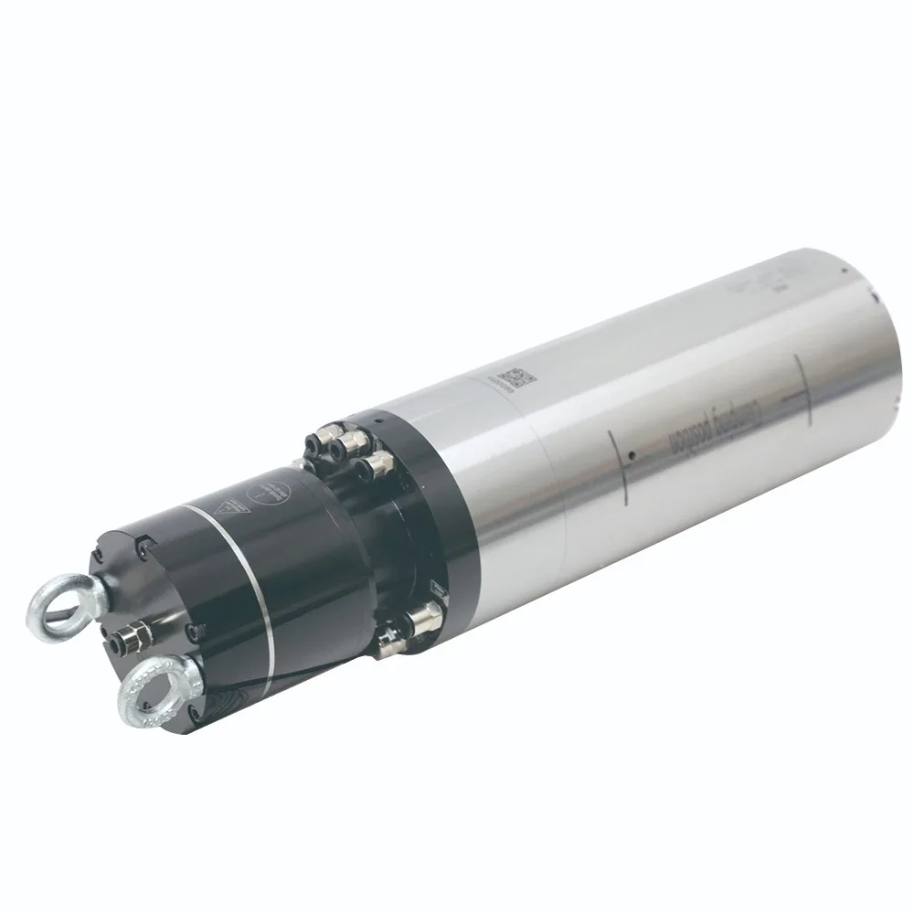 HQD GDL120-30-18Z/5.5 Independent Air Seal 18000RPM 5.5KW BT30 ATC Spindle Motor with Bearing and Inverter Drive for CNC Router