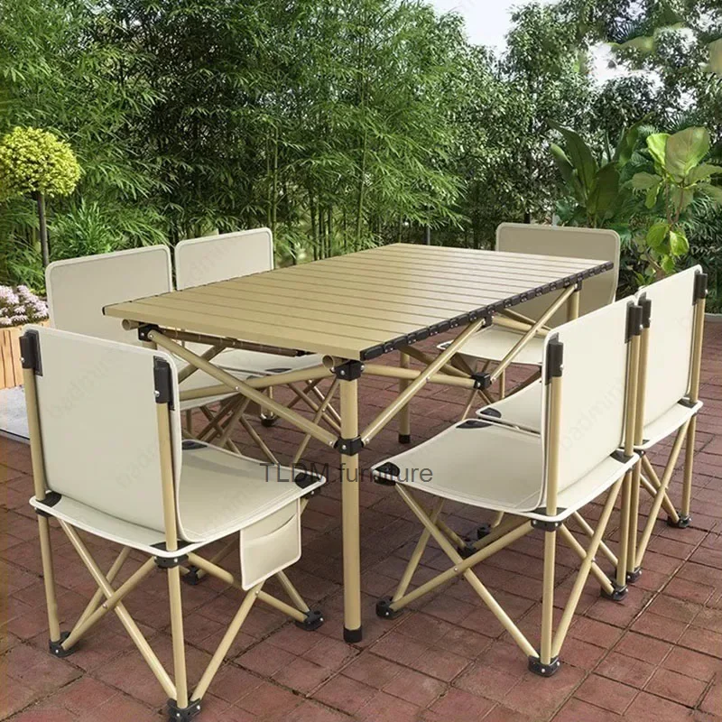 

Camping Camp Outdoor Table Modern Garden Picnic Patio Outdoor Table Folding Portable Mesa Dobravel Portatil Home Furniture