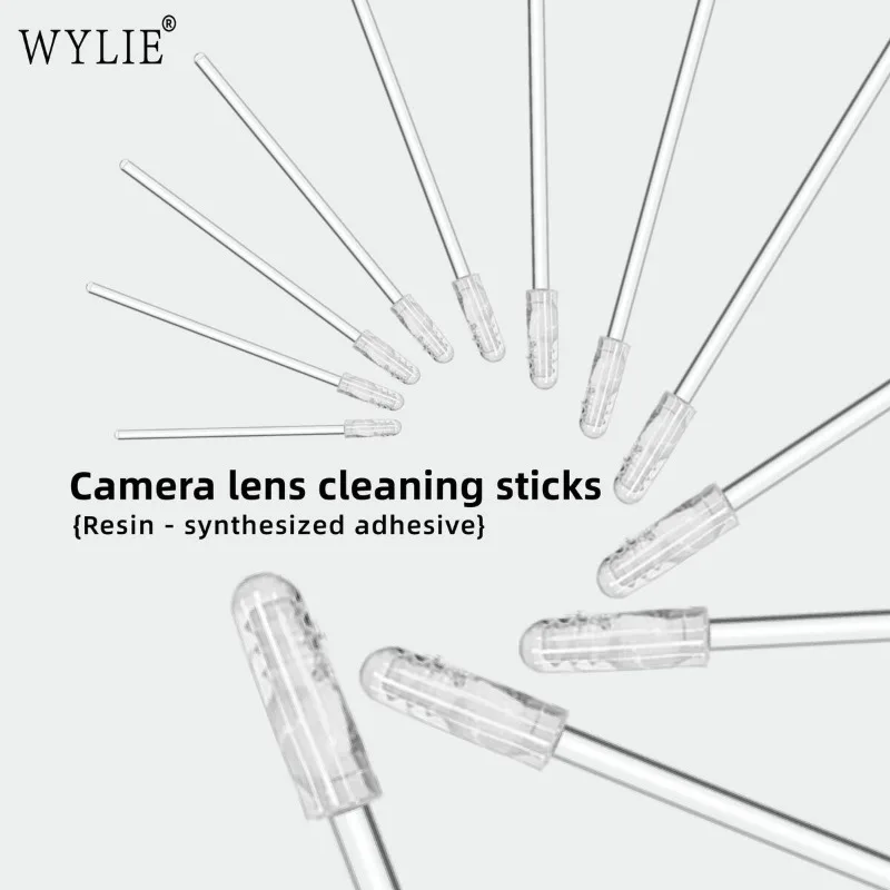 WYLIE 樹脂合成接着剤レンズクリーニングスティック強力な吸着性 360 °   オールラウンドカメラ/スマートフォン液晶クリーニングツールキット ‌