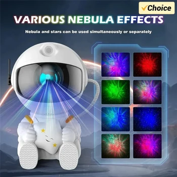Milky Way Projector Milky Way Night Light Astronaut Space Projector Starry Nebula Ceiling LED lights for bedroom, home decor