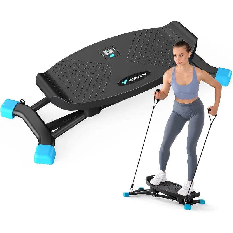 

MERACH Slide Stepper for Exercise, Simulate Skiing Posture with 300LBS Capacity, Stepper Exercise Equipment