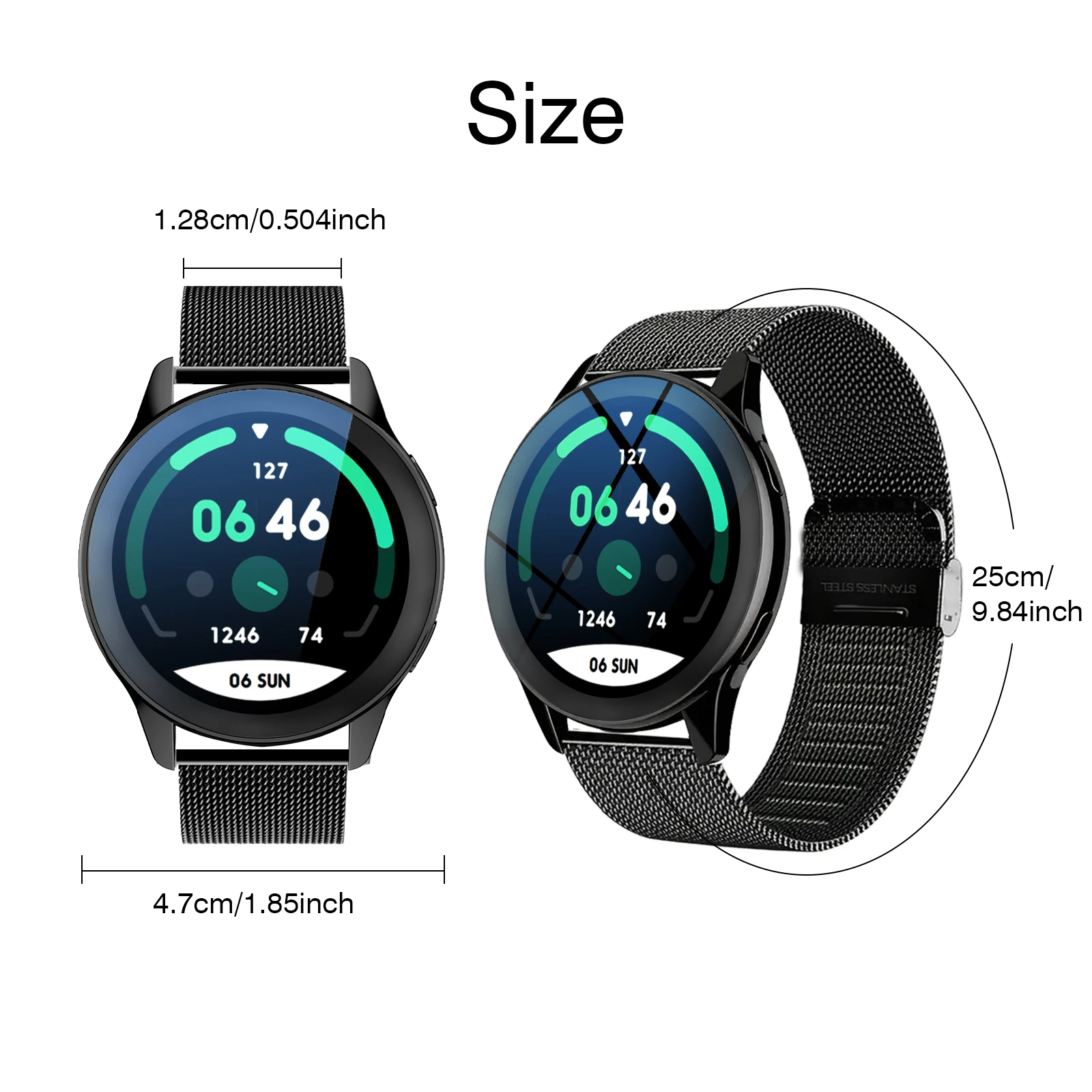 남성과 여성을 위한 새로운 스마트워치 - 무선 통화 시 - Smartwatch Iphone Watch For Men 리뷰 및 가격
