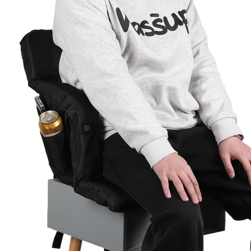 

Heated Stadium Seats 3 Speed Temperature Bleacher Chair Cover Winter Warm Heated Seat Mat Electric Camping Traveling Heating Mat