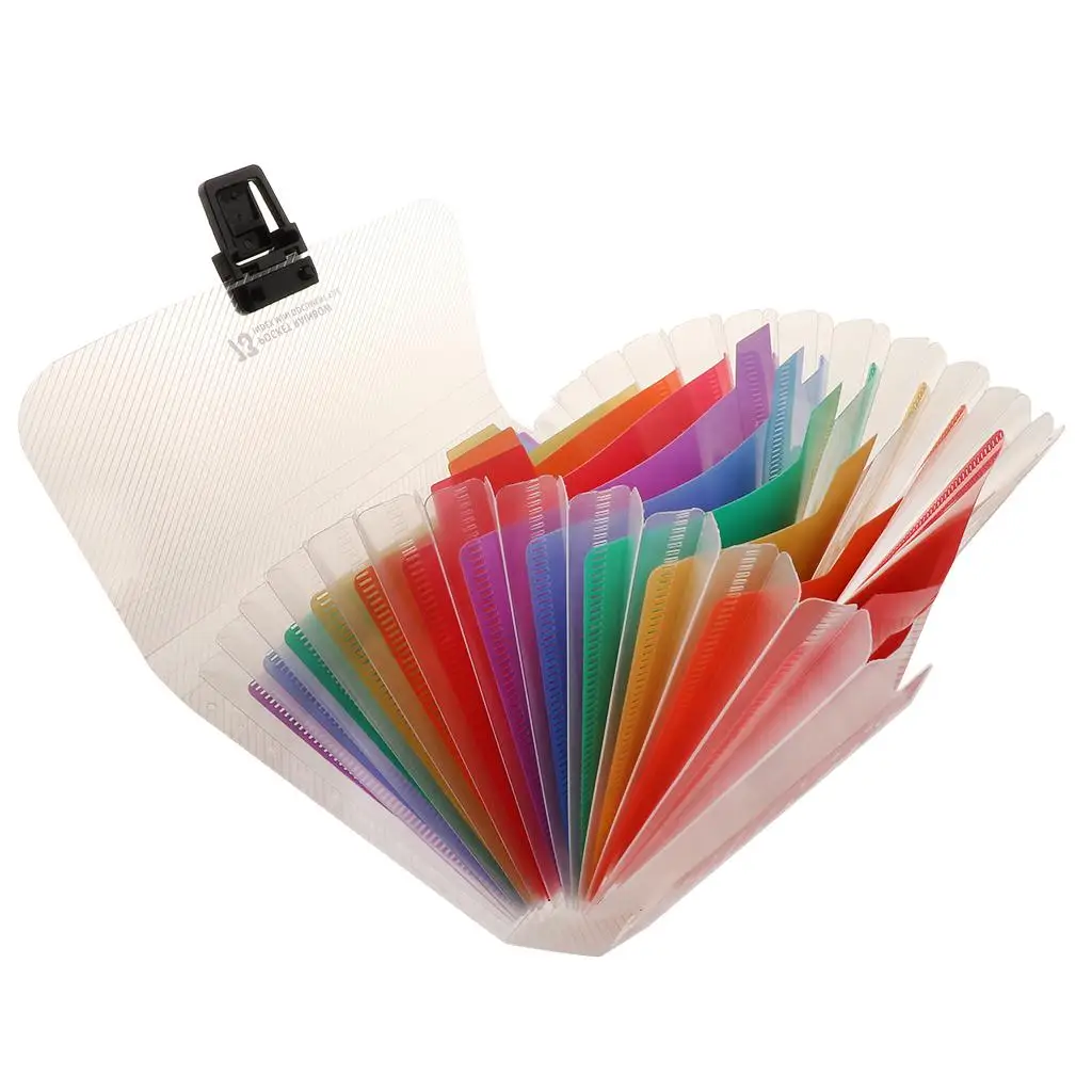 Akkordeonsortierer für den Schreibtisch, Dokumentenhalter mit 13 Fächern, Schreibtisch-Organizer