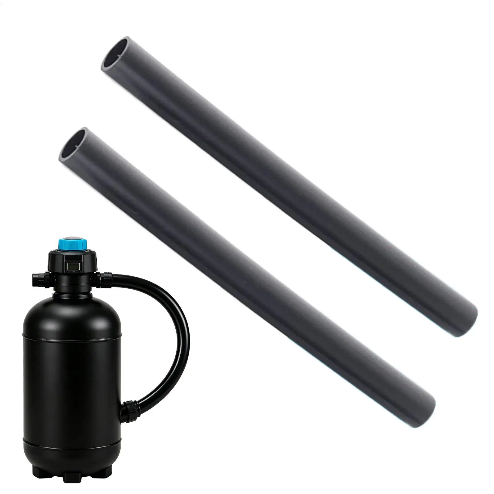 Pool Chlorinator Tube 2 Pieces Flexible UV Resistant Replacement Pipe 19cm Pool Chlorinator Hose For Spa Garden Backyard Outdoor