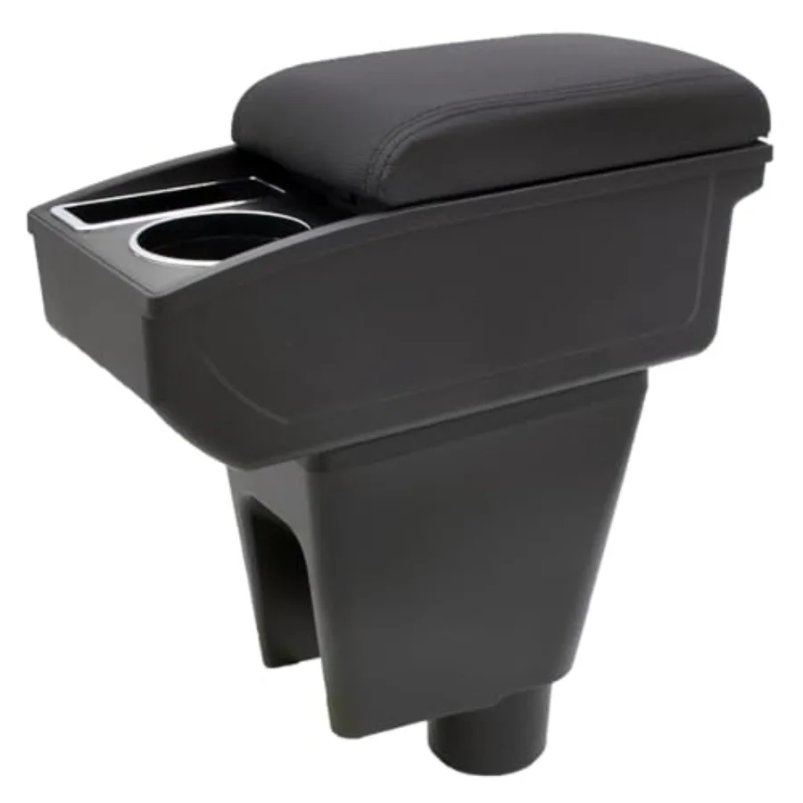 

Car Armrest Box for Chevy Chevrolet Spark 2010-2015 Auto Accessories Center Console Leather Arm Rest Double-Layer Storage Space