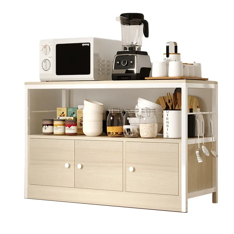 

Кухонные полки от пола до потолка, многослойный шкафчик для духовки, боковой шкаф, бытовая многофункциональная полка для хранения микроволновой печи