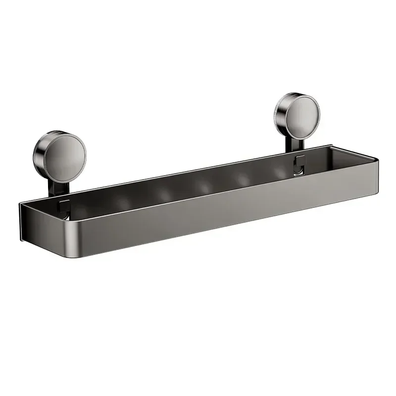 Xiaomi No- لكمة الرف سبائك الألومنيوم الجدار شنقا بالوعة الحمام جوفاء متعددة الوظائف تخزين الرف حمام المنظم الملحقات