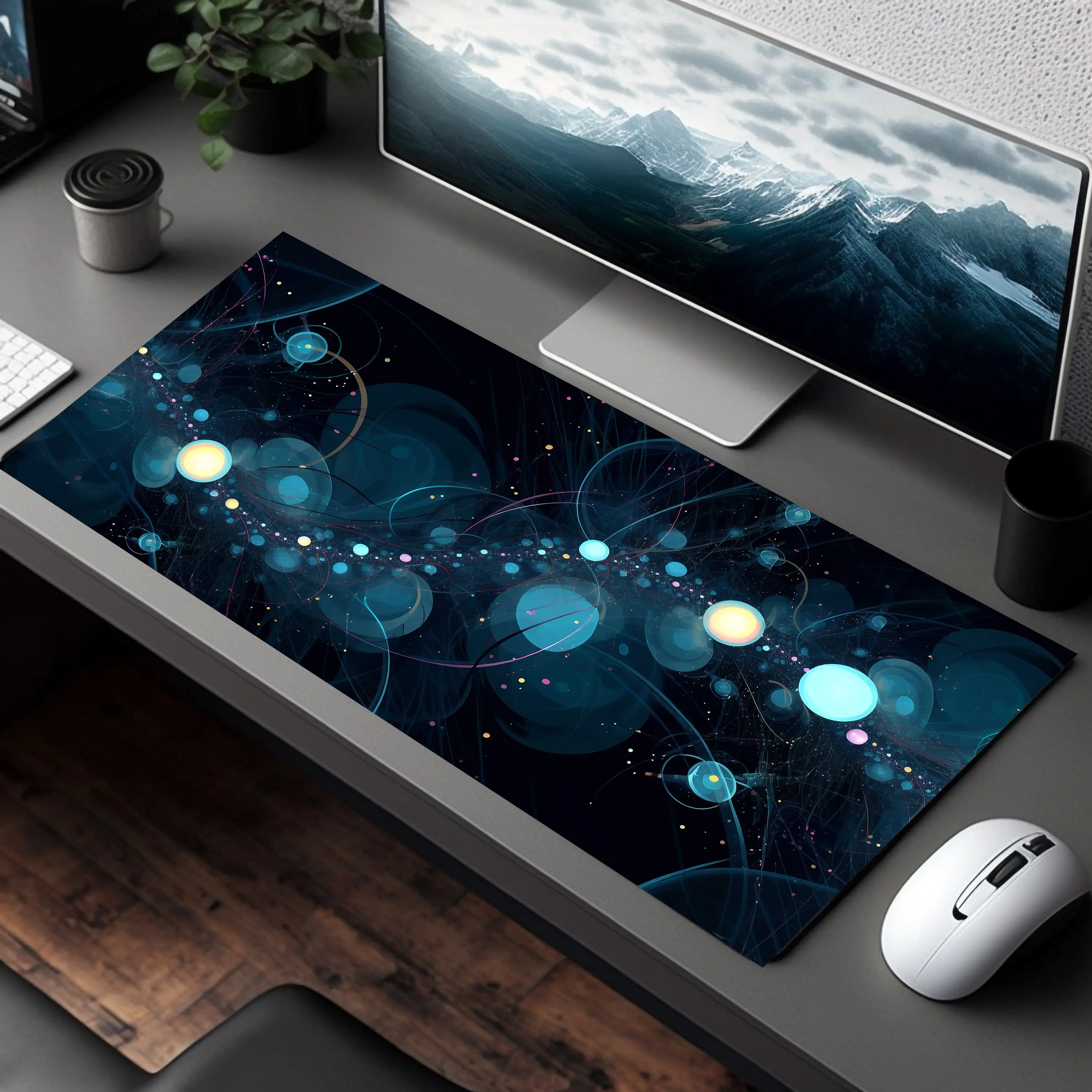 الأزرق أنيمي Mausepad XXL ماوس الحصير الألعاب حصيرة الوسادة على الجدول مكتب ألعاب الملحقات لوحة المفاتيح الفن حصيرة مكتبية الماوس السجاد