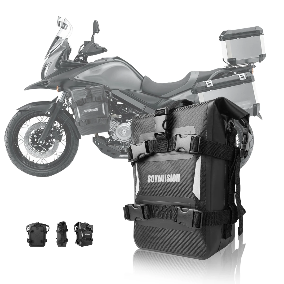 

Motorcycle Bumper Bag 5L/7L/11L Waterproof Frame Crash Bars Bumper Repair Tool Placement Pack Motor Tank Pannier Luggage Bag