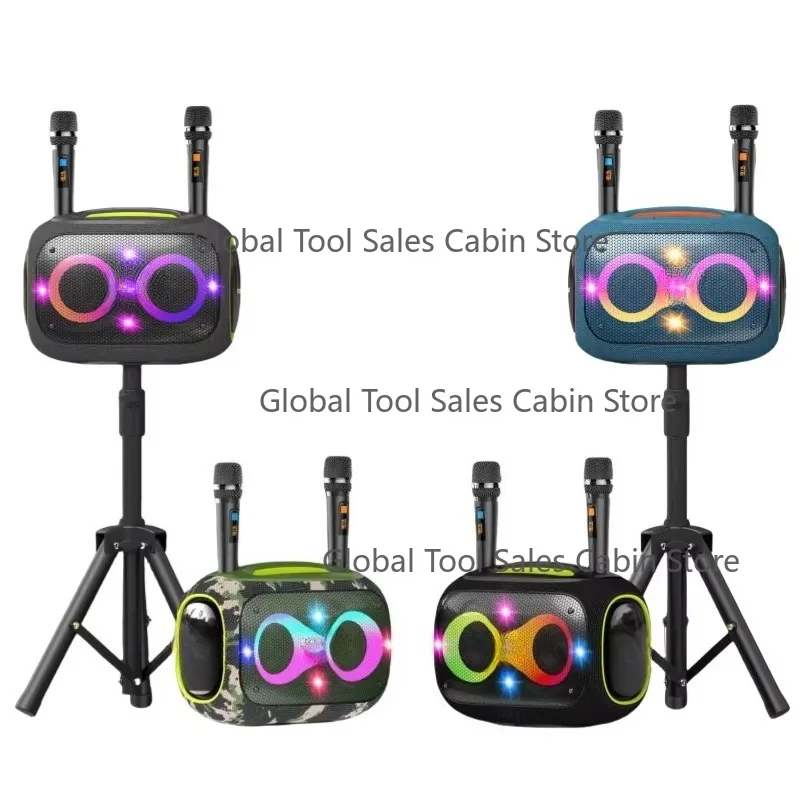 120W Blue Tooth Speaker High Power Outdoor Waterproof Portable Wireless Pillar Music Center Bass Boombox3 with Mic