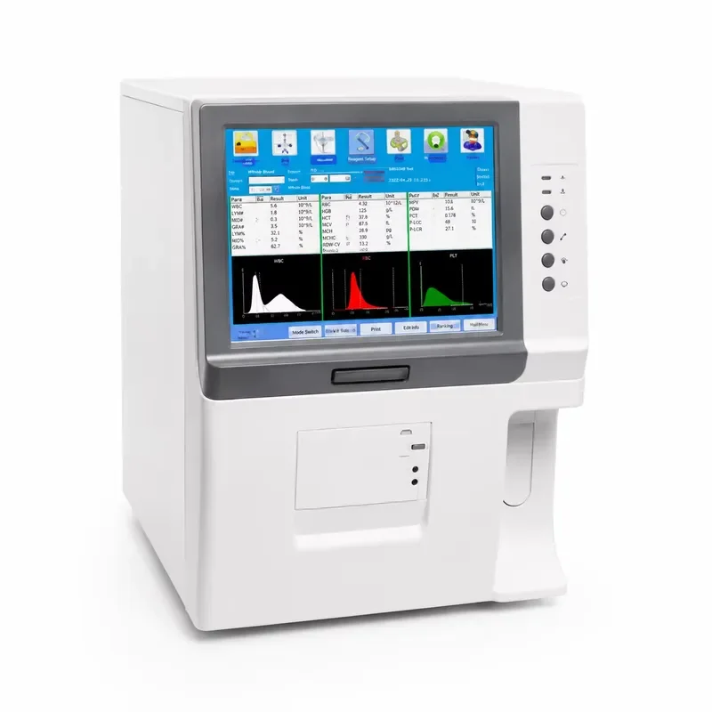 3 Channel Blood Analyzer for CBC Testing Automated Clinical Laboratory Equipment for Hospital Diagnostics