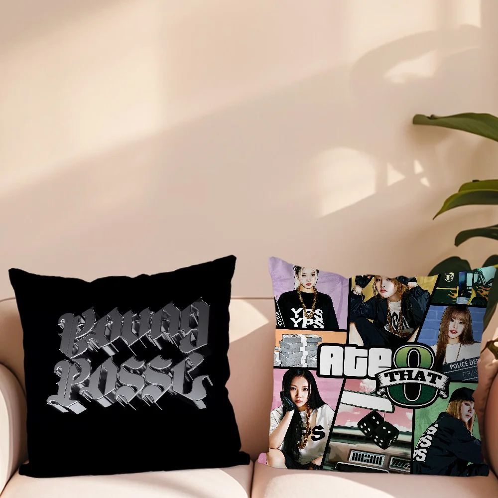 KPOP Youngs Posse Pillow Case Sofa Decorative Home Printing Cushion Cover