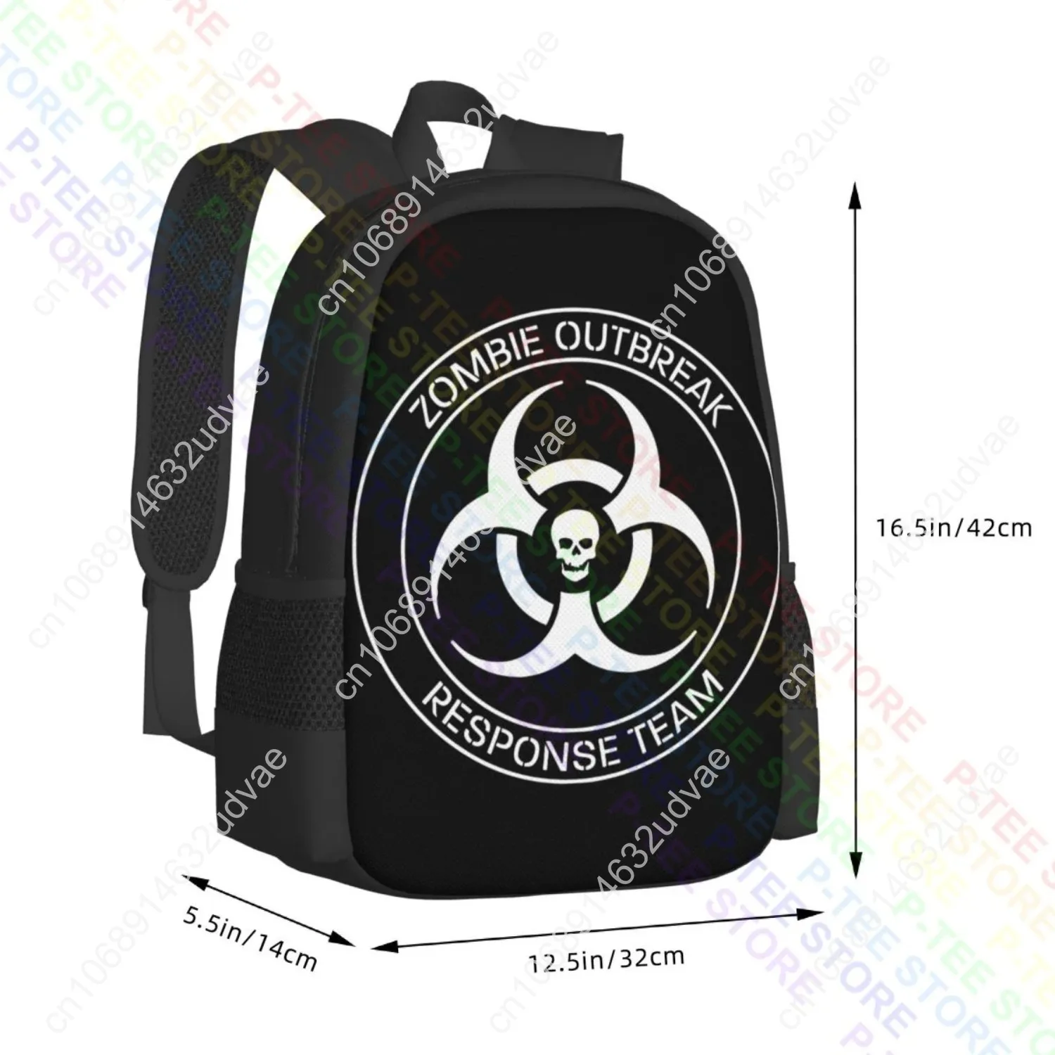 Zombies Outbreak Response TeamBackpack Large Capacity Newest Multi-function