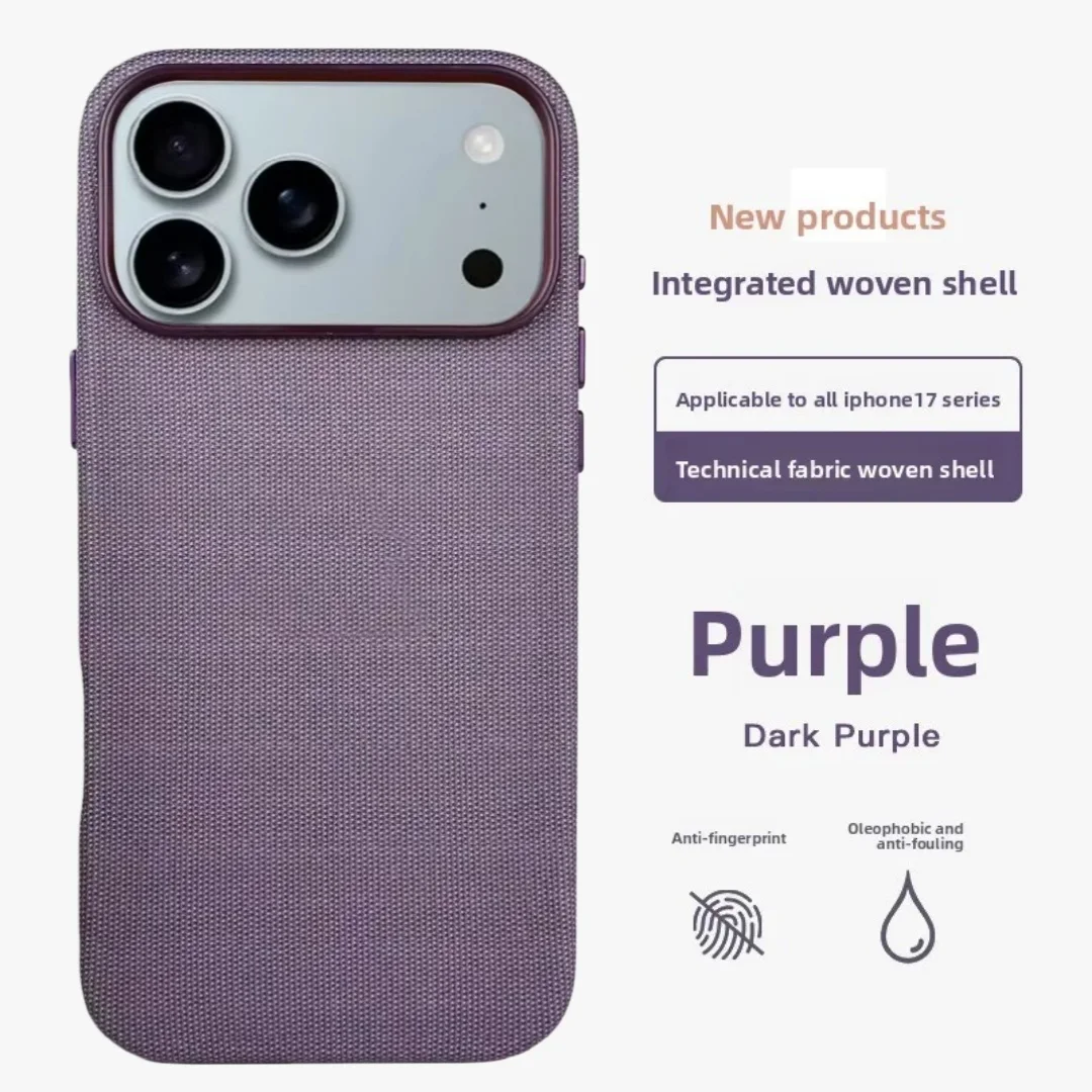 حافظة مغناطيسية من Magsafe TechWoven لهاتف 17 Pro Max 17 Pro Macsafe غطاء حماية للشحن اللاسلكي بدون زر تحكم في الكاميرا