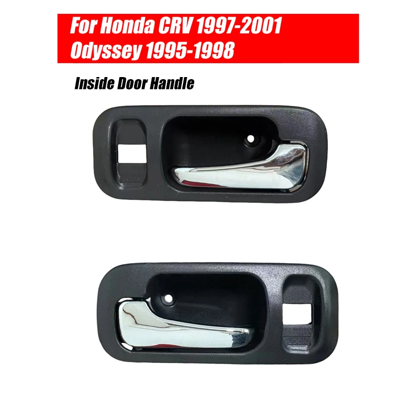 1 Stück Innentürgriff Schwarz Chrom Vorne Hinten LH/RH Honda CRV 1997–2001 Odyssey 1995–1998 72124S10A11ZA 72164S10A11ZA