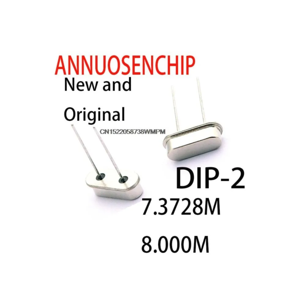 

10PCS New and Original Crystal Oscillator HC-49S DIP-2 3.579545M 4.000M 4.096M 6.000M 7.3728M 8.000M 10.000M 11.0592M 12.000M