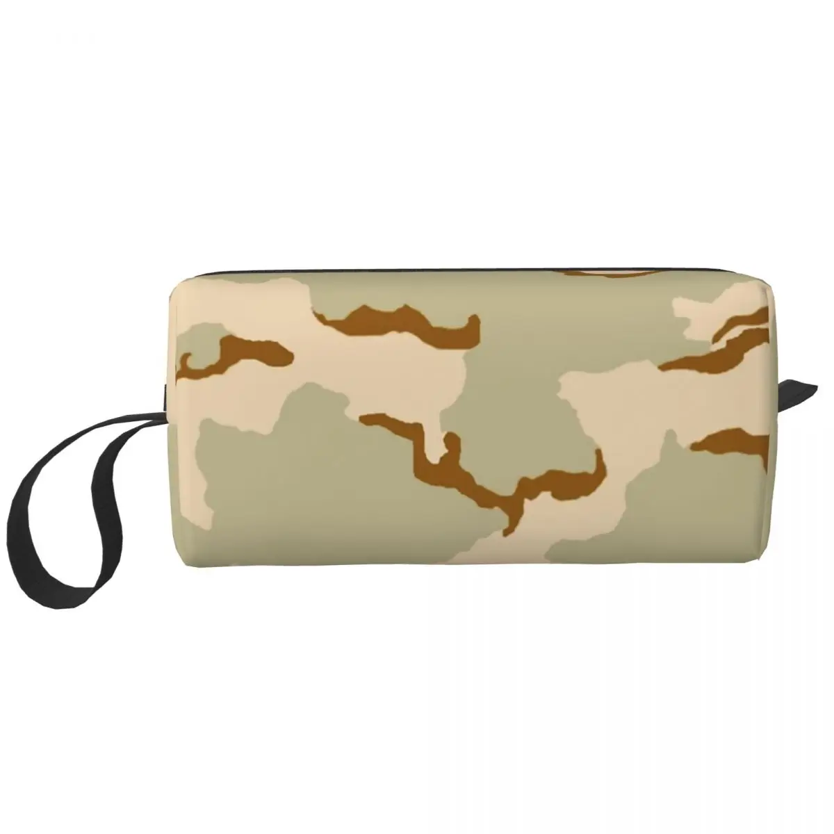 US 3 ColourColor Desert Camouflage Makeup Bag Cosmetic Storage Dopp Kit Toiletry Cosmetic Bag Women Beauty Travel Pencil Case