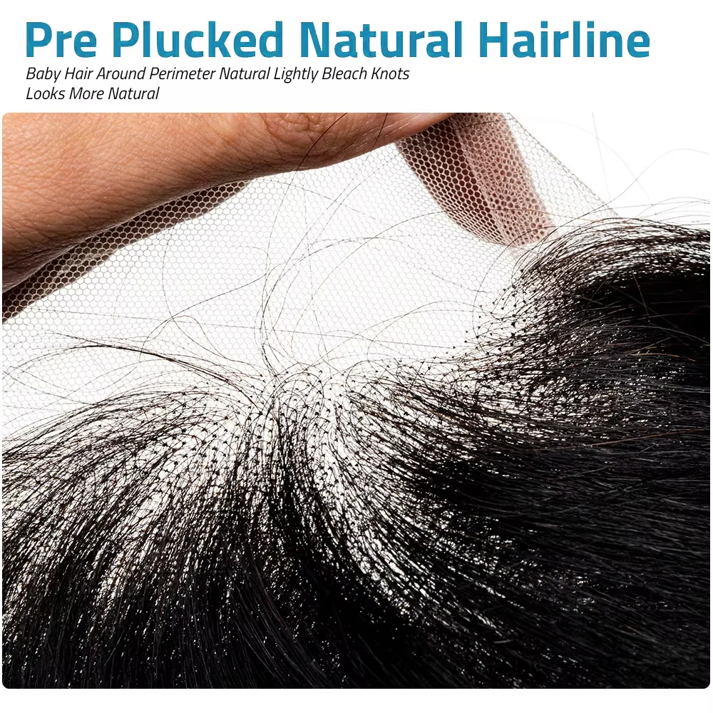 30 40Inch body wave human hair wigs 13x6 Lace Front Human Hair Wig 100% Real Human Hair 13x4 HD Lace Frontal Wig 250 Density image 5
