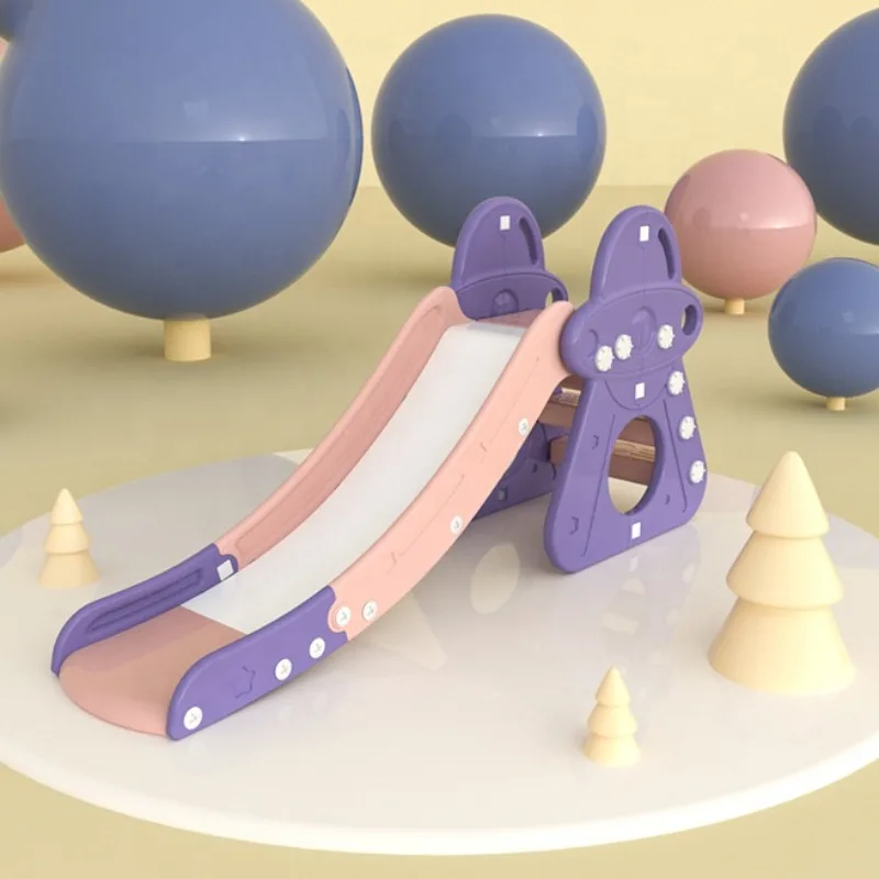 

Дешевые детские мини-семейные игры, игрушка, складная пластиковая домашняя детская горка на заказ, оборудование для детской игровой площадки