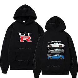 Initial D GTR Skyline R34 Pullovers New Hoodies and Sweatshirts Men & Y2k Hoodie Graphic Hoody Men's Clothing Autumn Essentials