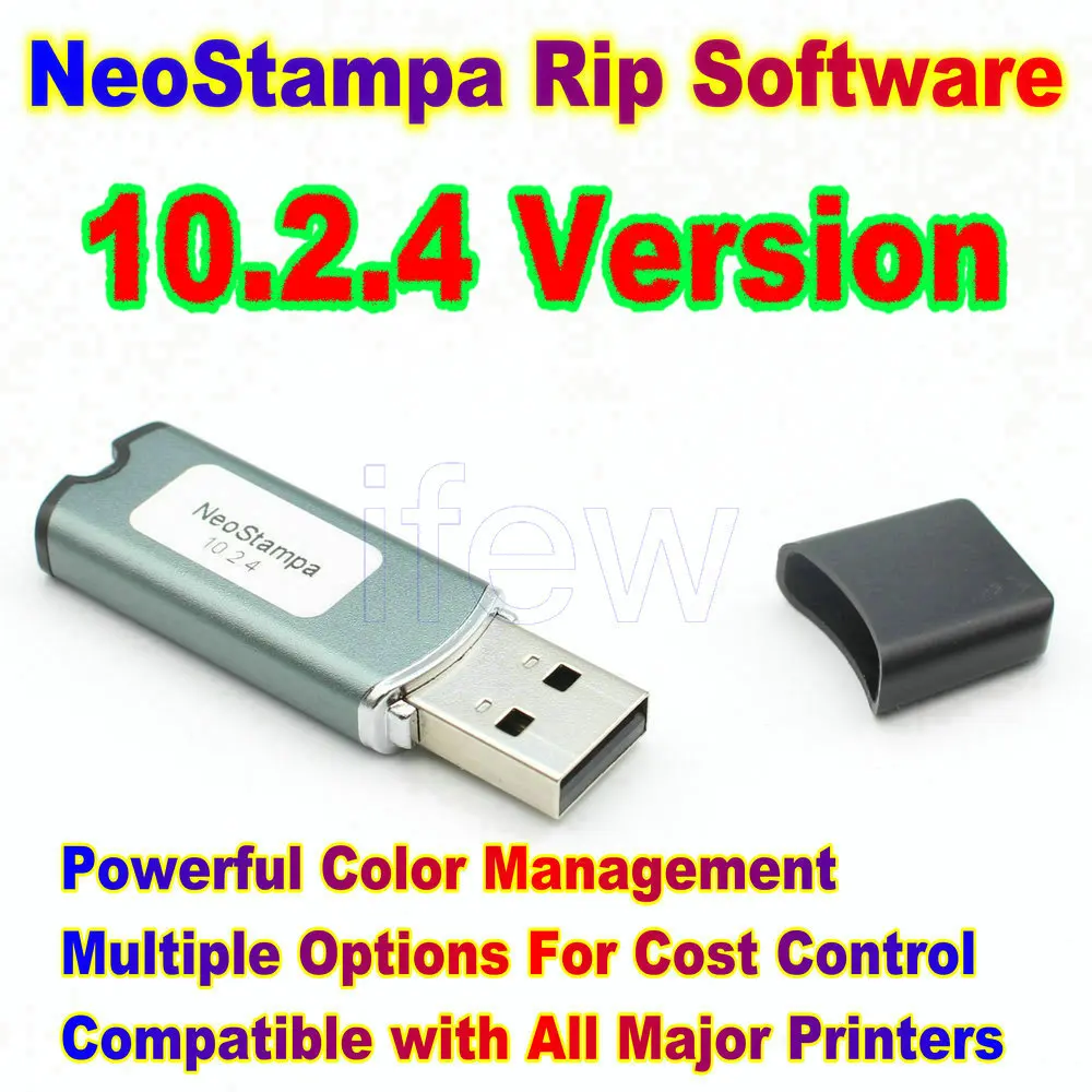 Программное обеспечение Neostampa Delta Rip, Принтер цифровой текстильной печати Rip Usb Dongle 10.2.4 Neostampa Rip Программа Usb, набор приложений