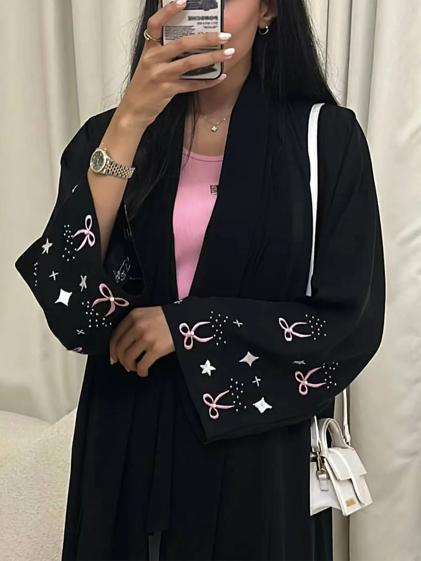 アバヤ-女性のイスラム教徒のドレス,カーディガン,刺embroidery,jalabiya,eid Ramadan Roe,Morocco,dubai,kaftan,islam arab,2025