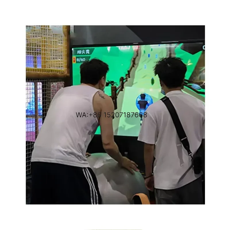 Wmwmnu for Balance Ball Arcade Game Ball Kids Virtual Rehabilitation Interactive Gaming Sensory Equipment Body Training