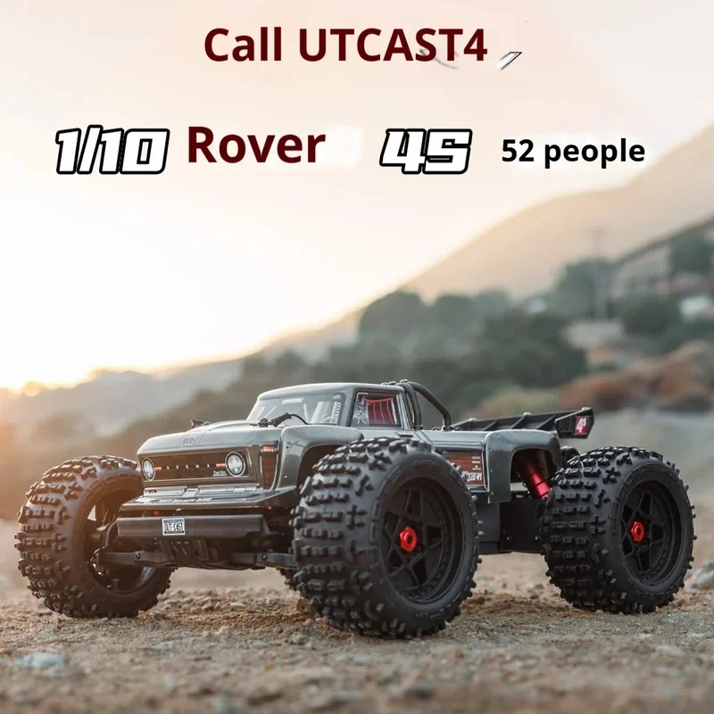 ARRMA 1/10 Wanderer V2.5 OUTCAST 4S RC Car Simulation Remote Control Electric 4WD Racing Stunt Climbing Off road Vehicle Model