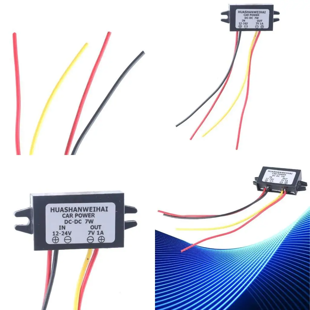 

R53C 12V-24V to 7V Bucked Converters Module Bucked Reduces Voltages Regulator Car Power Converters for Car Motorcycle