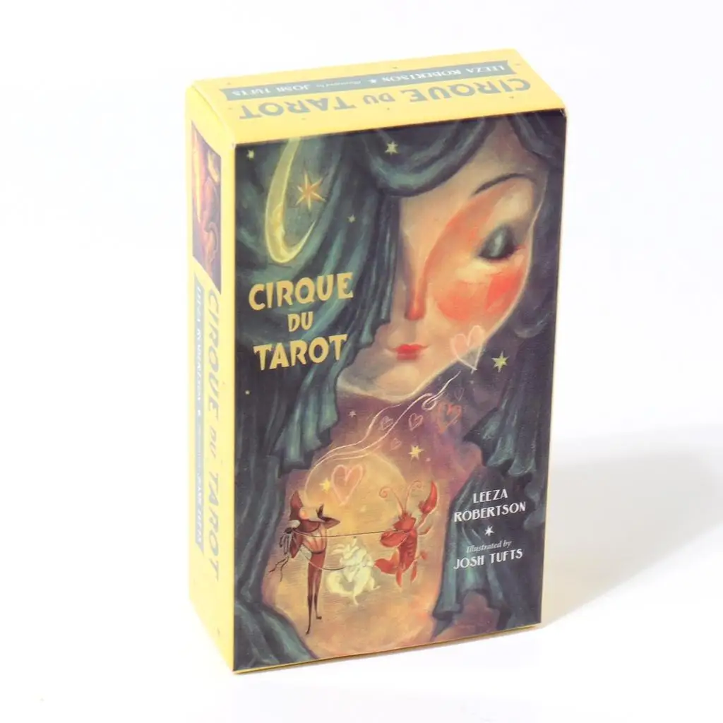 Cirque Du Tarot Cards By Leeza Robertson Party Game Fortune Telling Prophet Tarot for Beginners