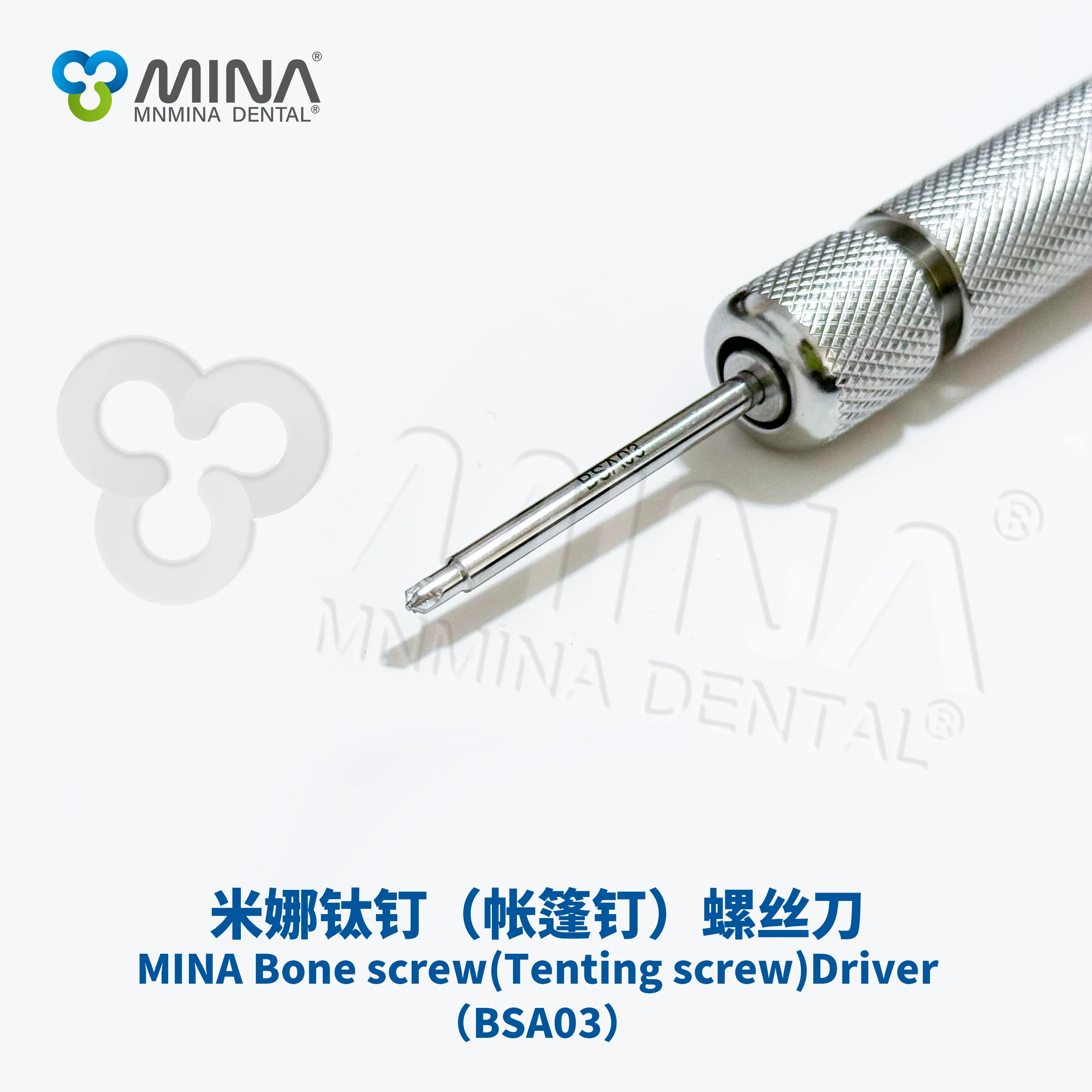 Mina Dental Manual Power Bone Screw Tenting Driver for Surgical Implant Instruments OEM ODM Available