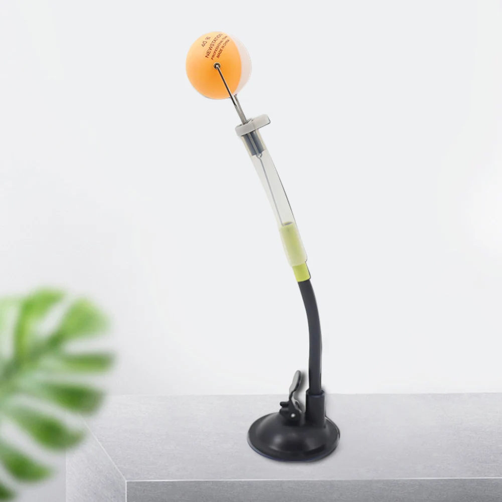 

Sucker Type Table Tennis Machine Ball Clip Training Machine Ping Pong Ball Training Machine for Stroking Action Outdoor