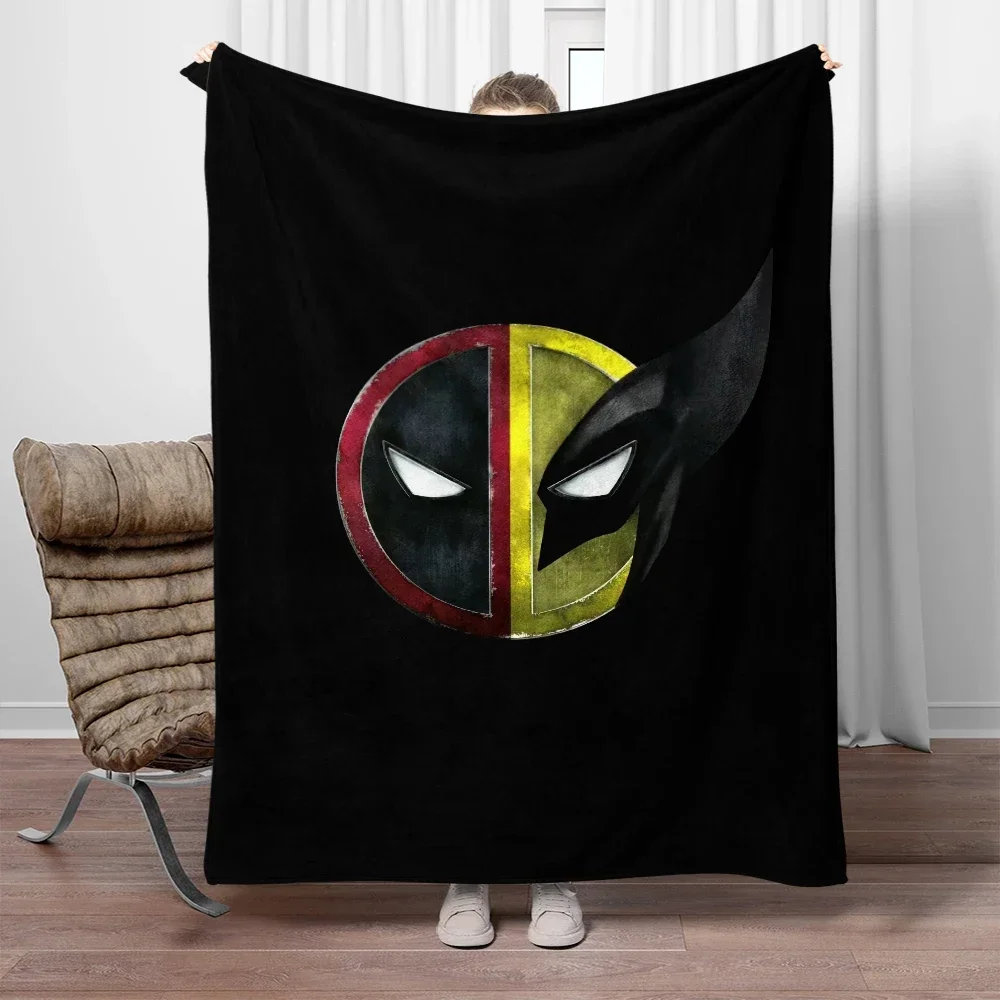 Deadpool & Wolverine blanket. Four seasons blanket.for sofa, beds, living room, travel picnic blanket gifts  throw blanket