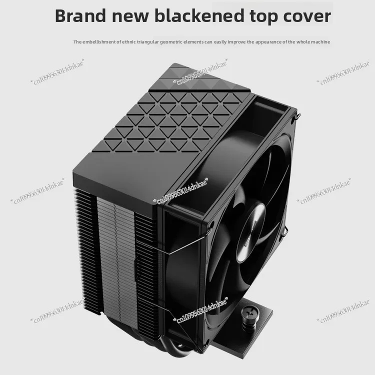 H4 BK Radiator Cpu Fan Silent Four Copper Tube Computer Desktop 1700 Tower Air Cooling