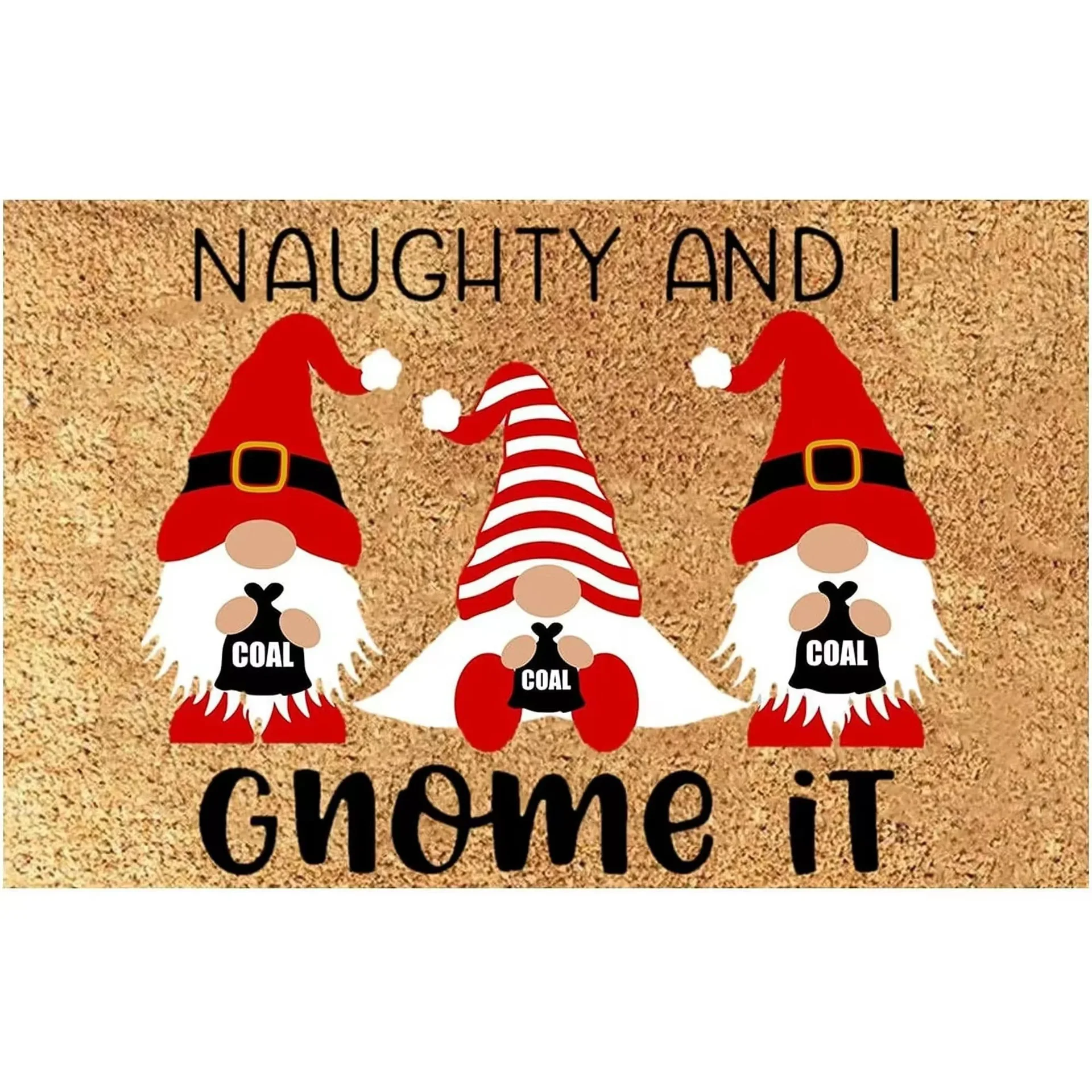 

Christmas Snowman Santa Bedroom Hallway Carpet Non Slip Velvet Door Mat