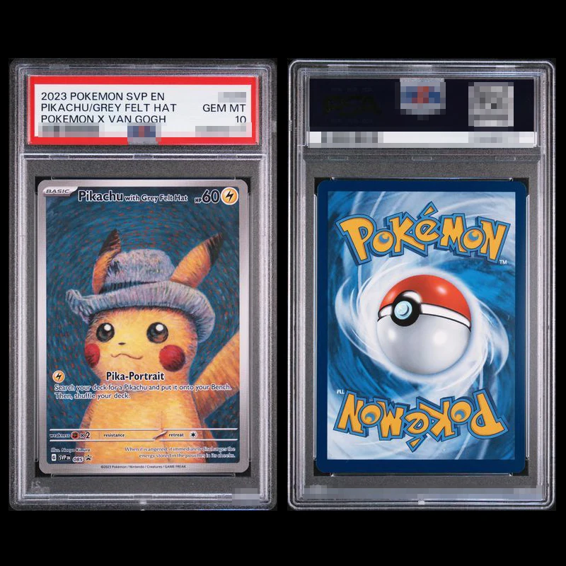 PKM Pikac Serie Set PTCG HOLO Foil Card ILLUSTRATOR Replica POLA 10 Giocattoli Hobbie Hobby Da Collezione Gioco Collezione Anime Card