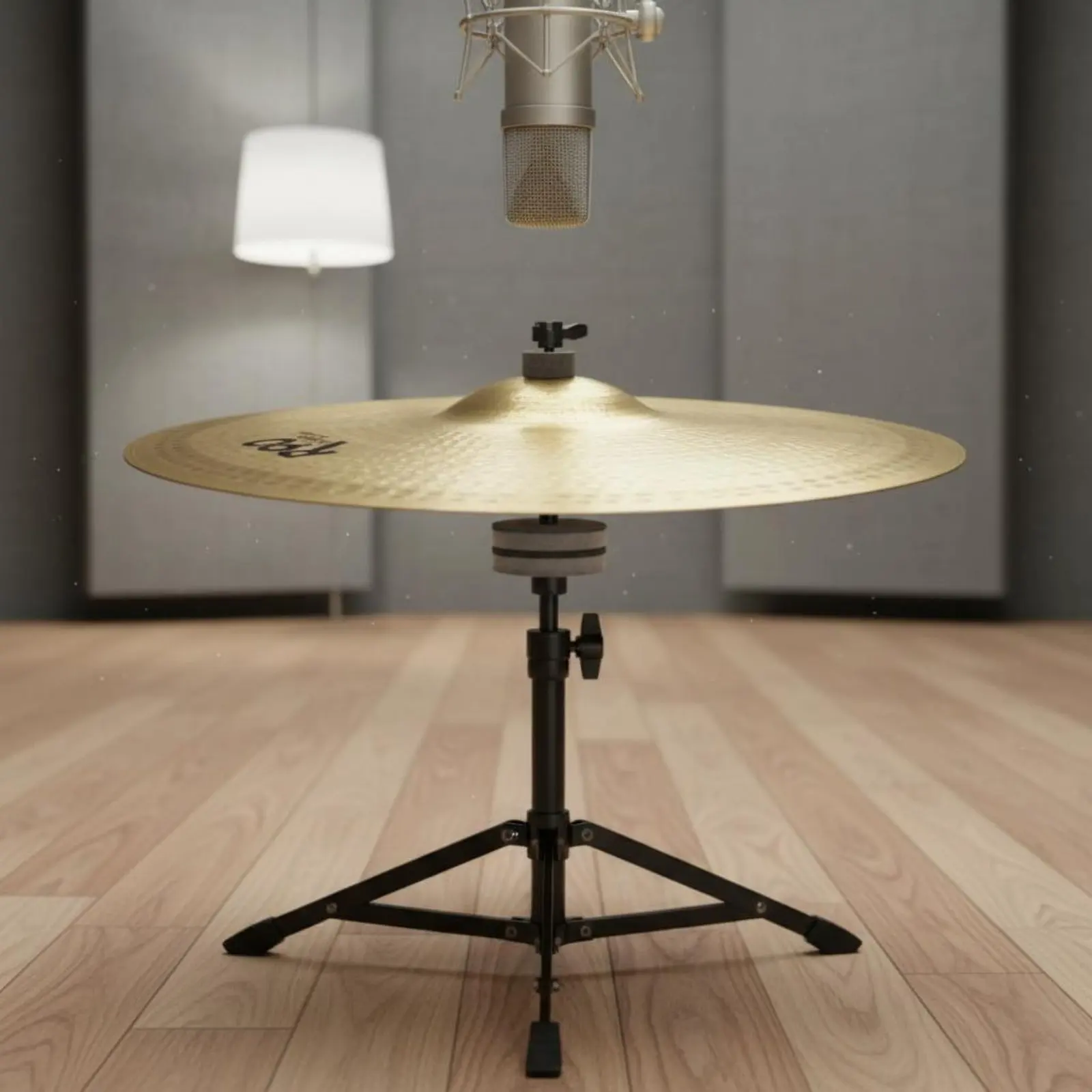 

5 Pieces Crash Cymbal Balanced Sound Hihat Cymbal Percussion Instrument Easy Playability Traditional Finish for Stage