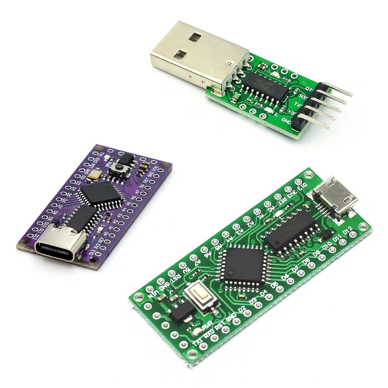 LGT8F328P-LQFP32 MiniEVB TYPE-C MICRO USB compatible with ATMEGA328 For Nano V3.0 LGT8F328P HT42B534-1 SOP16