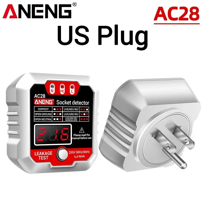 Variant: US Plug(White)