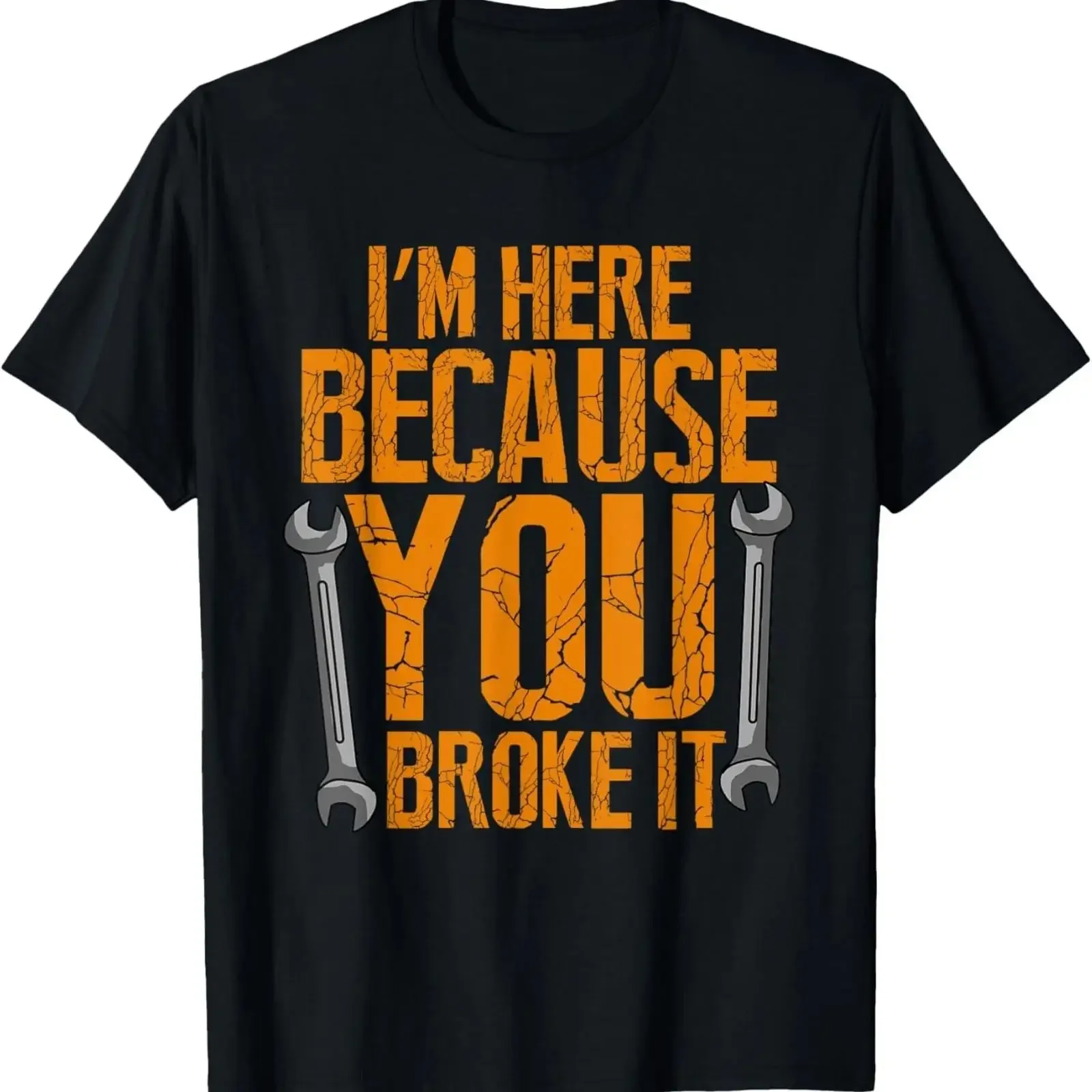 Funny Maintenance Worker s T Shirt vintage Washed Breathable Casual homme designer clothes Stretched Slightly Stylish