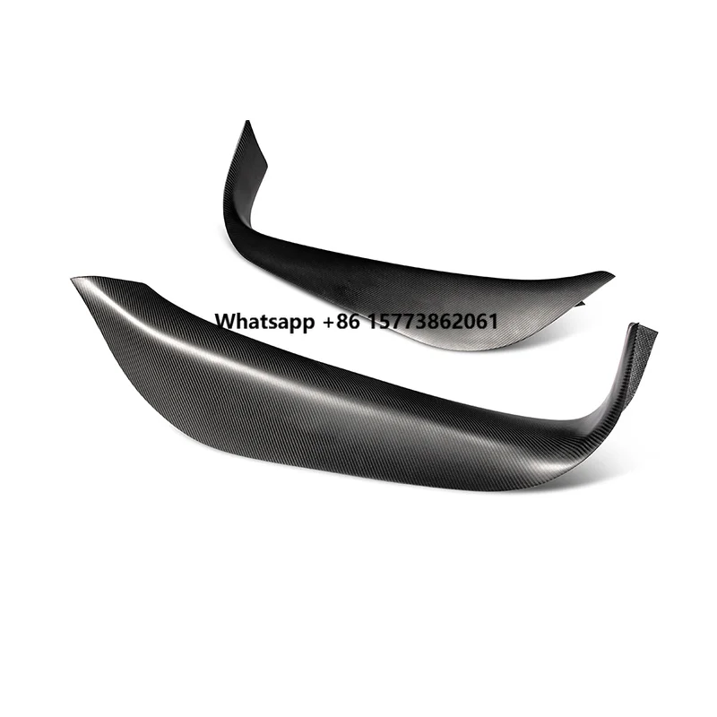 Upgrade 600LT Style Dry Carbon Fiber Car Parts Door Sills for Mclaren 570S 540C 570GT 2015-2018 Carbon Door Sill Trim