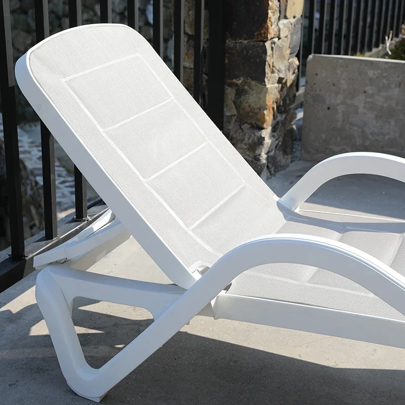 Polypropylene Plastic Sunbed Pool Sun Loungers Beach Sea Lounger Chair