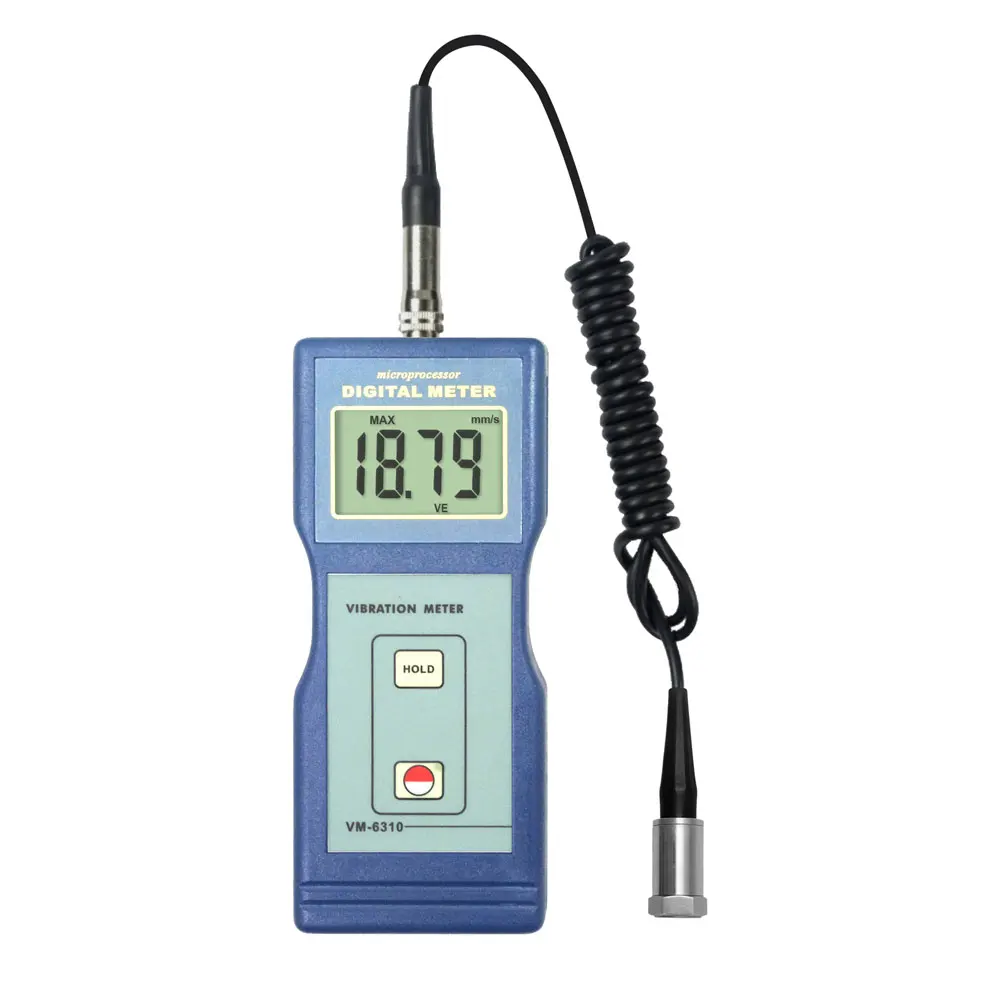 Hight accurate Digital Vibration Meter VM-6310 Portable Vibration Gauge  Analyzer Range 0.01~199.9mm/s