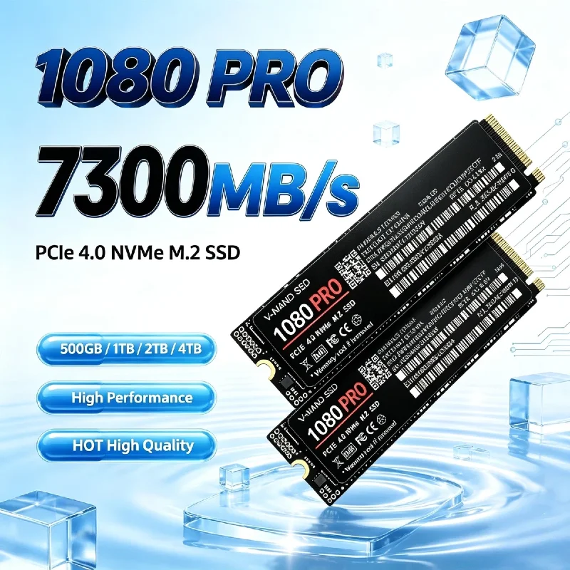 M.2 Nvme 4Tb Pcie 4.0 Ssd - Original 1080PRO PCIe 4.0 M.2 NVMe