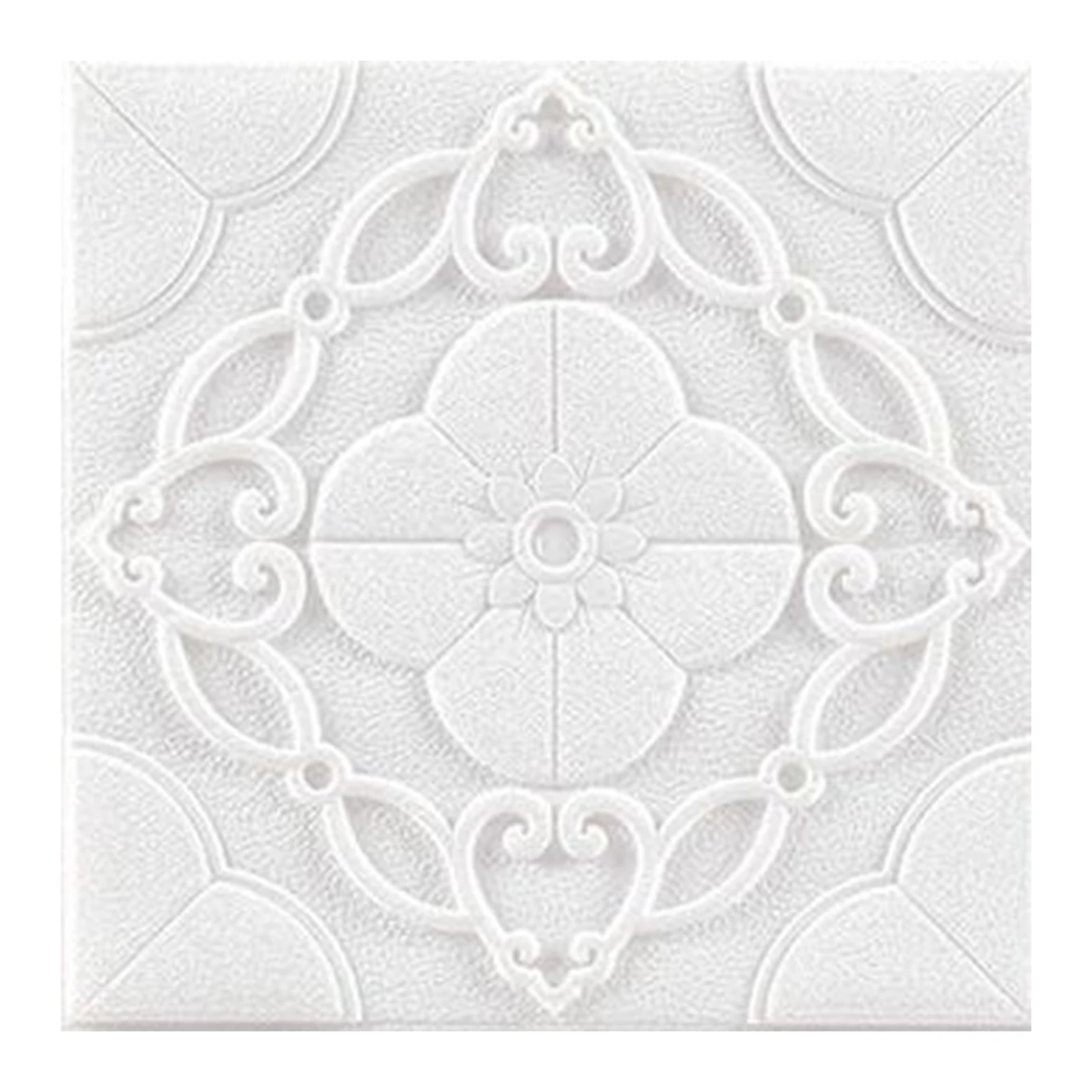 Foam Panels Tile Safe Soft Soft Foam Sound Insulated Specification Sticker Strong Adhesion White Application DIY