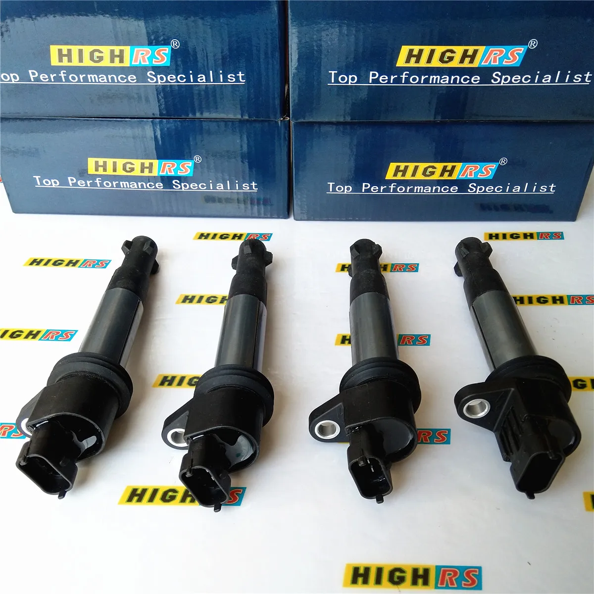 4PCS Ignition coil fit Lada KALINA PRIORA 110 111 112 1.4L 1.6L 2112-37050-10-10 2112-037050-10-11 0221504473 VAZ-2112 BA3 2111
