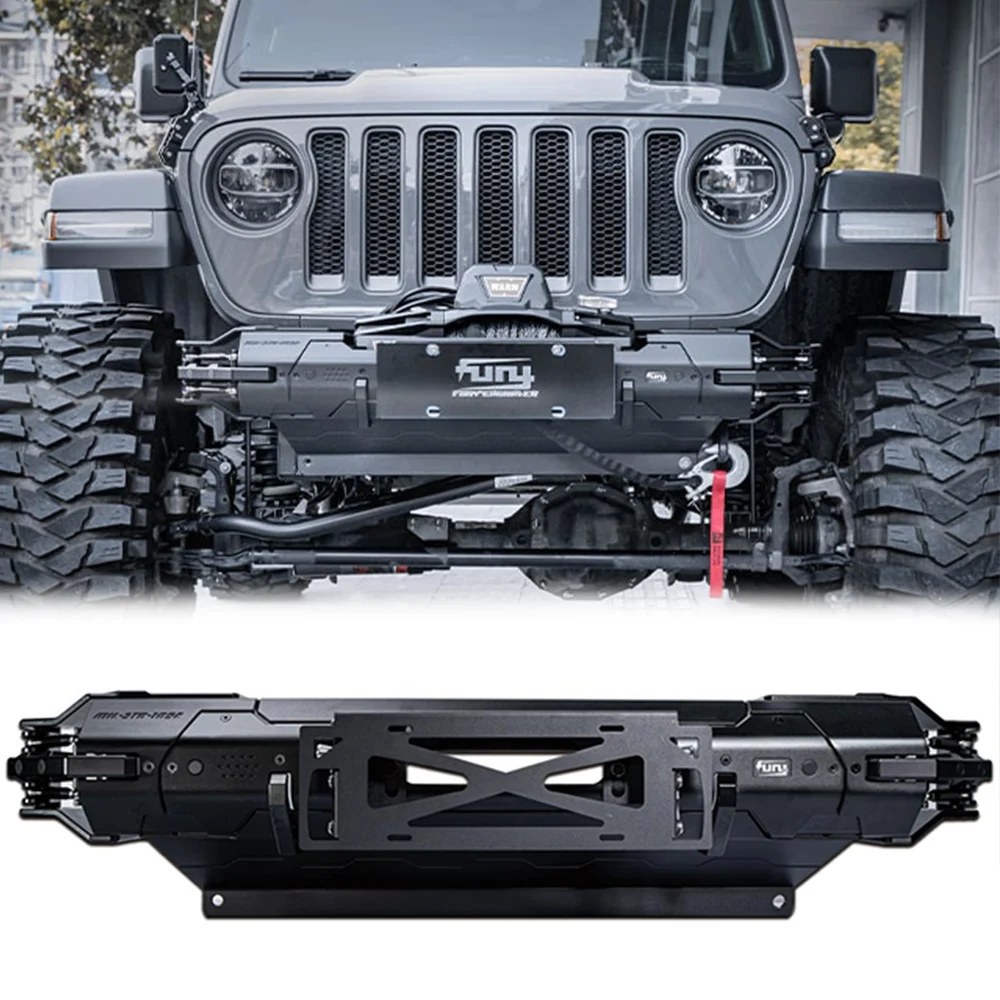 STARKS 2018 2019 2020 2021 2022 accessories parts CNC process Auto Car Front Bumper Body Kits for Jeep wrangler JL