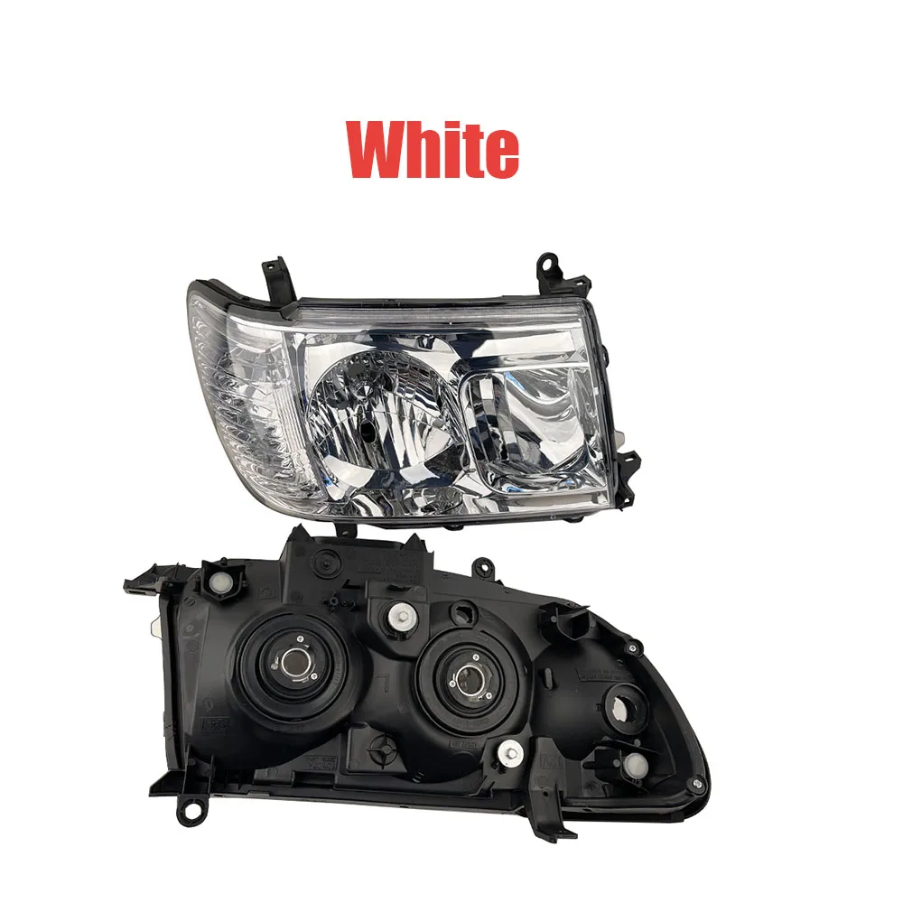 car bumper FJ100 headlamp Toyota Cruiser Prado LC100 headlight 4700 UZJ100 1998~2008y car accessories prado daytime light